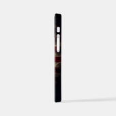 米国国旗のスカル iPhoneケース (左側面)