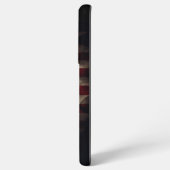 米国国旗のスカル SAMSUNG GALAXYケース (裏面横)