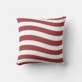 米国国旗のストライプ枕 クッション (正面)