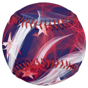 米国国旗のソフトボール ソフトボール