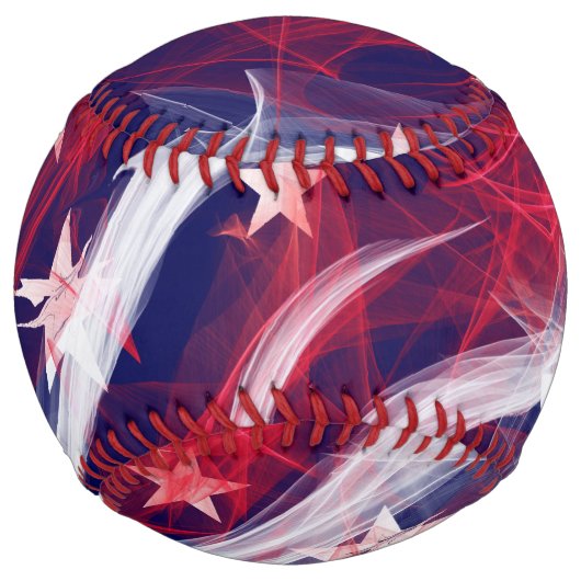 米国国旗のソフトボール ソフトボール (正面)