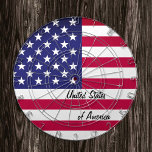 米国国旗のダーツボード、アメリカ合衆国 ダーツボード<br><div class="desc">ダーツボード:アメリカ合衆国とアメリカの国旗のダーツボードゲーム – 私の国を愛する,家族 – ホリデーゲーム,父の日,愛国者/スポーツファン</div>