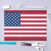 米国国旗のティッシュペーパー 薄葉紙 (クラフト)