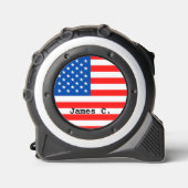 米国国旗のテープの測定 メジャー (正面)