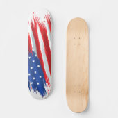 米国国旗のデザイン スケートボード (正面)