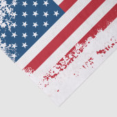 米国国旗のデザイン 薄葉紙 (詳細)