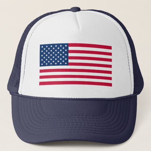米国国旗のトラック帽 – 愛国的 キャップ (正面)