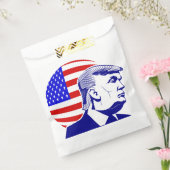 米国国旗のドナルド・トランプ フェイバーバッグ (封をした状態)