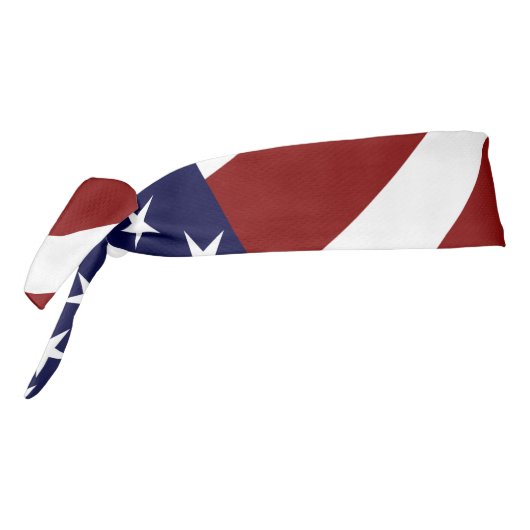 米国国旗のネクタイのヘッドバンド – 愛国的スタイリッシュで タイヘッドバンド (回転270)