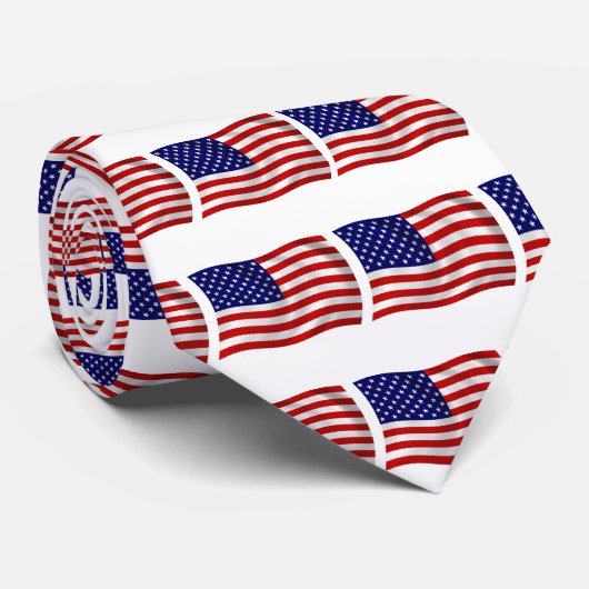 米国国旗のネクタイ ネクタイ (ロール)