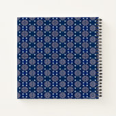 米国国旗のノート ノートブック (裏面)