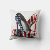 米国国旗のハイヒール クッション (裏面)