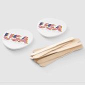 米国国旗のハンドファン愛国心のあるアメリカ ハンドファン (組立なし)