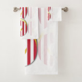 米国国旗のバスタオル愛国心のあるアメリカ バスタオルセット (インサイチュ)