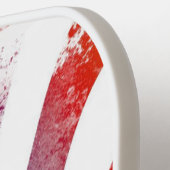 米国国旗のピックボールパドル ピックルボールラケット (左詳細)