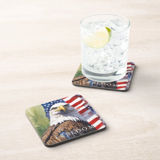 米国国旗のフリーダムやる気を起こさせるイーグル コースター (右側)