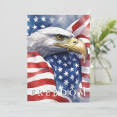 米国国旗のフリーダムやる気を起こさせるイーグル シーズンカード (スタンド正面)