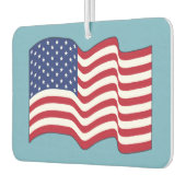 米国国旗のフレッシュナー カーエアーフレッシュナー (左)