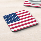 米国国旗のプライドデザイン-76353 コースター (左側)