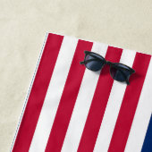 米国国旗のプライドデザイン-76353 ビーチタオル (インサイチュ)