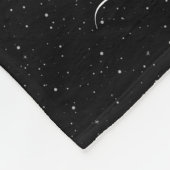 米国国旗のベビー一年目の写真コラージュ フリースブランケット (角)