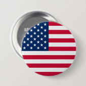 米国国旗のボタンアメリカ国旗の愛国的ギフト 缶バッジ (正面&裏面)