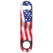 米国国旗のボトルオープナー スピード栓抜き (裏面)