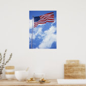 米国国旗のポスター ポスター (キッチン)
