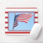 米国国旗のマウスパッド マウスパッド (マウス)