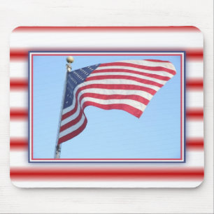 米国国旗のマウスパッド マウスパッド