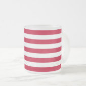 米国国旗のマグカップ フロストグラスマグカップ (正面右)