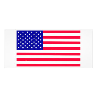 米国国旗のラックカード ラックカード