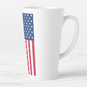 米国国旗のラテマグカップ カフェラテマグ (右)