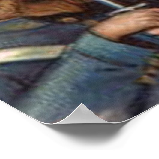 米国国旗のリース軍隊メモリアルデー ポスター (角)