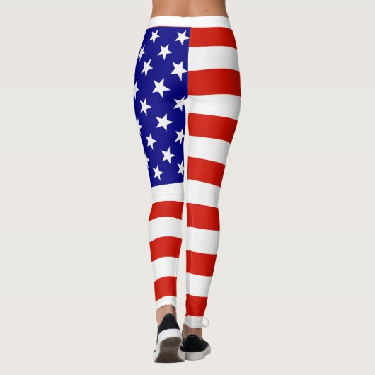 米国国旗のレギンス レギンス (裏面)