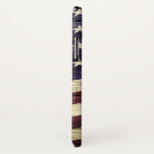 米国国旗のヴィンテージウッド Case-Mate iPhoneケース (裏面/右)