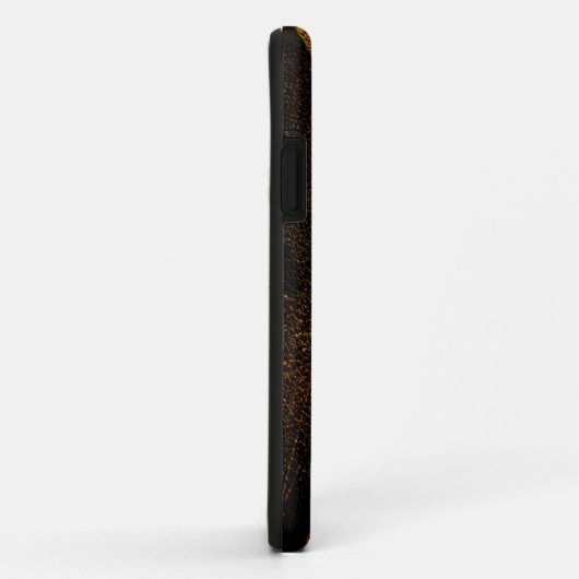 米国国旗のヴィンテージ革#9 Case-Mate iPhoneケース (裏面/右)