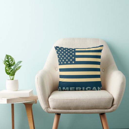 米国国旗のヴィンテージ2 クッション (椅子)