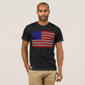 米国国旗のヴィンテージ Tシャツ (正面フル)