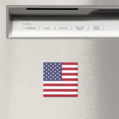 米国国旗の丸い磁石 マグネット (インサイチュ (食洗機))