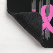 米国国旗の乳がん認識度愛国心Pとの戦い マウスパッド (コーナー)