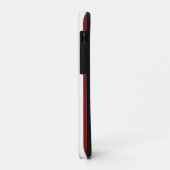 米国国旗の個人名またはモノグラム Case-Mate iPhoneケース (裏面/左)