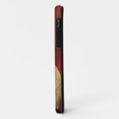 米国国旗の個人用スクリプトのiPhoneケース Case-Mate iPhoneケース (裏面/左)