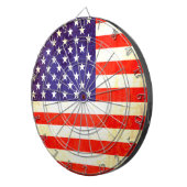 米国国旗の古いスタイルダーツボード ダーツボード (正面右)