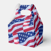 米国国旗の好意ボックス フェイバーボックス (裏面サイド)