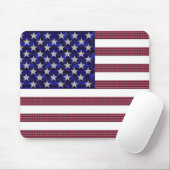 米国国旗の宝石 マウスパッド (マウス)