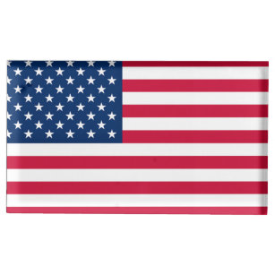 米国国旗の座席表ホルダーUSA テーブルカードホルダー