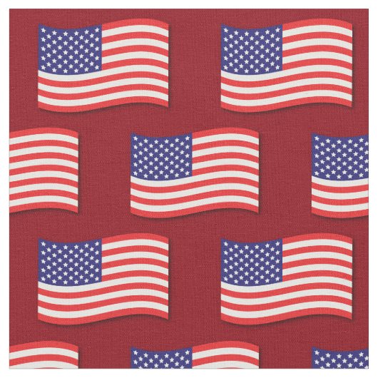 米国国旗の愛国心の強さ7月4日 ファブリック (クローズアップ)