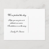 米国国旗の愛国心の日付ポストカードの保存 案内ポストカード (裏面)