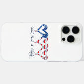 米国国旗の愛国的なハート7月4日スイートランドo Case-Mate iPhoneケース (裏面 (横))